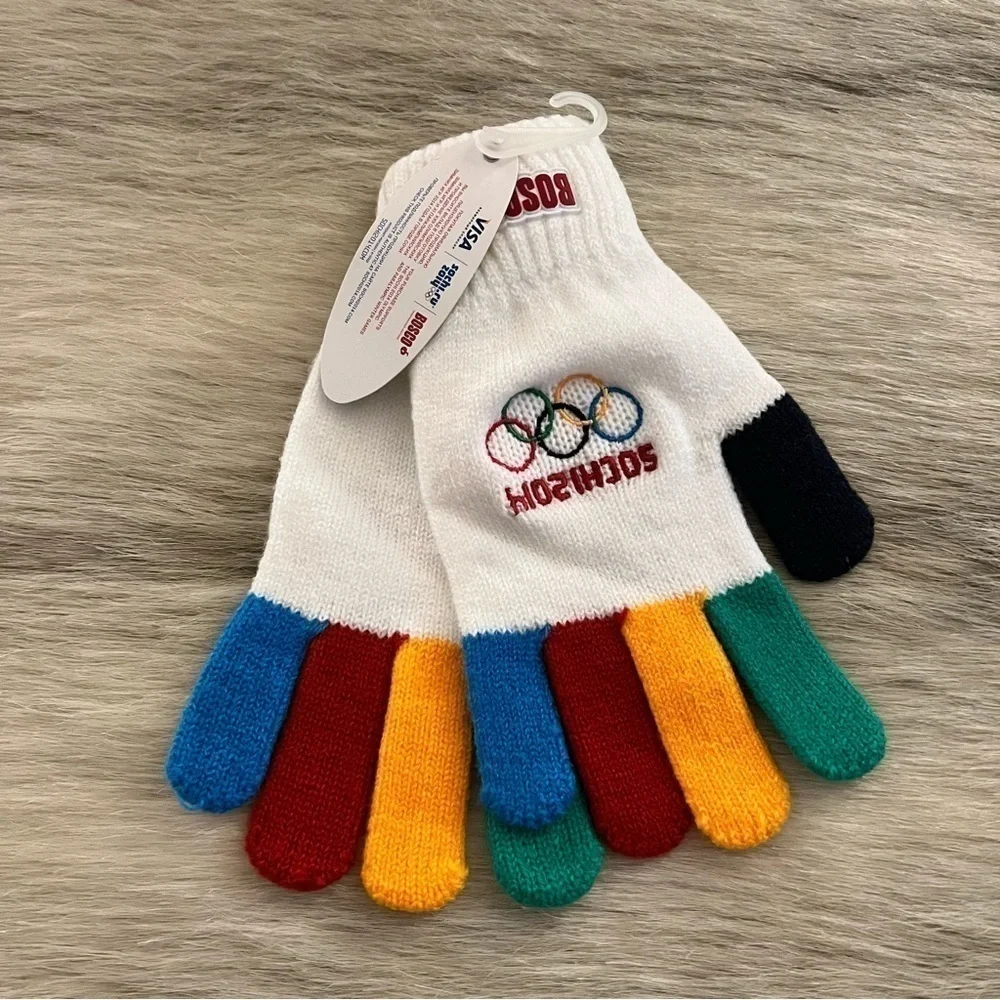 NEW OLYMPIC GLOVES Official Merchandise Olympic Games Sochi 2014 Bosco Sport S